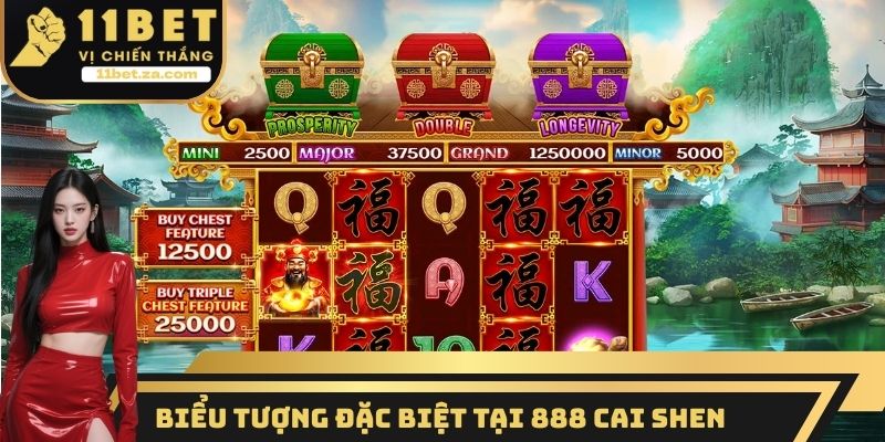 Biểu tượng đặc biệt tại 888 Cai Shen